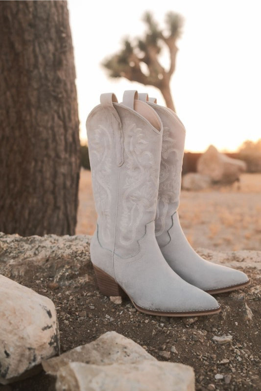 CLASSIC WESTERN BOOT | DENIM