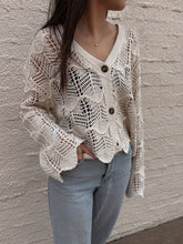 Load image into Gallery viewer, SCALLOP BEACH CARDI
