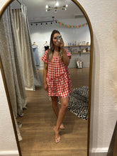 Load image into Gallery viewer, JADE GINGHAM DRESS

