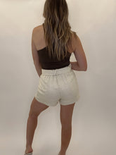 Load image into Gallery viewer, BELTED TWEED SHORTS
